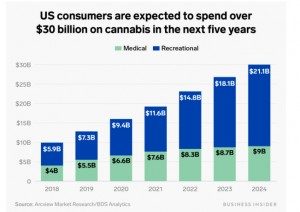 arcview cannabis industry projections 2020